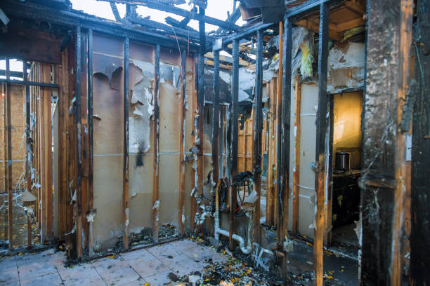 Professional Emergency Fire Cleanup technician working in Quakertown, PA